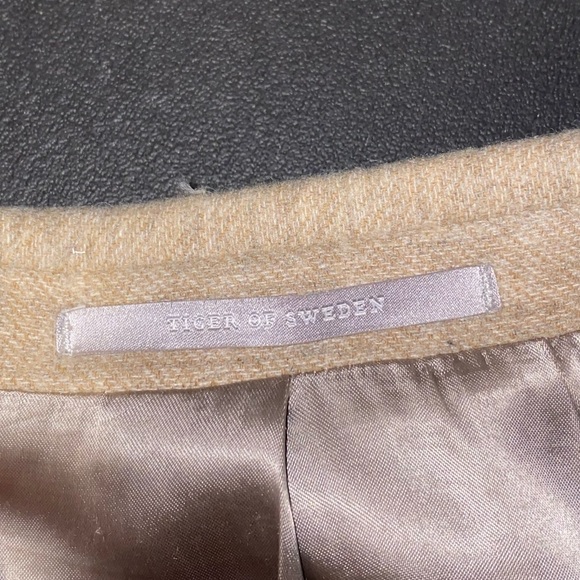 Thick wool blazer coat - Picture 4 of 4